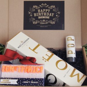 Geschenkbox Champagner zum Feiern