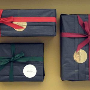 Schön verpackte Geschenke auch für Männer