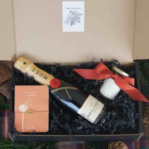 Champagner Geschenkbox Wishes